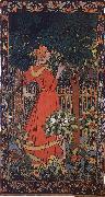 Jozsef Rippl-Ronai Woman in red china oil painting artist